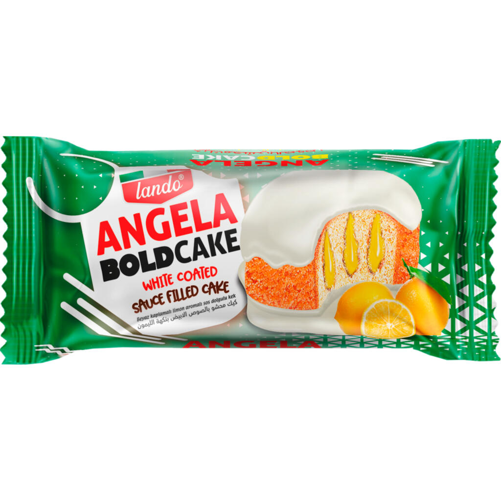 Lando Angela Bold Cakes 24 x 50g (box) - Out of Date